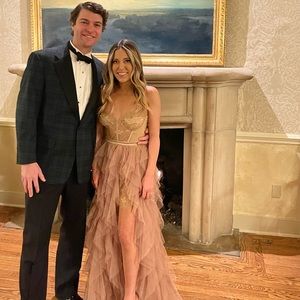 For Love and Lemons Bustier Gown XS